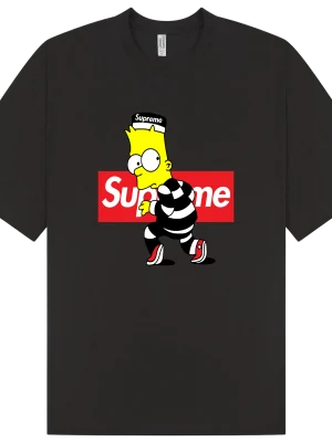 Supreme Bart Criminal T-Shirt - Image 1