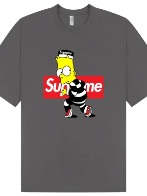 Supreme Bart Criminal T-Shirt - Image 3