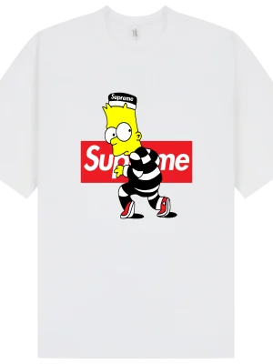 Supreme Bart Criminal T-Shirt - Image 5