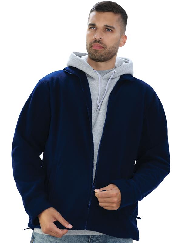 Absolute Apparel Alaska 380 Fleece FZ Adult in Navy
