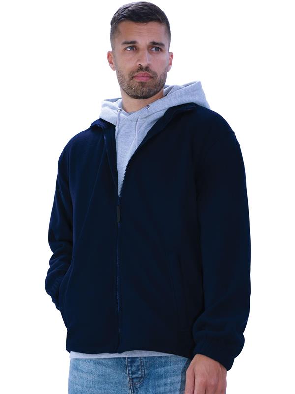Absolute Apparel Heritage 320 Fleece FZ Adult in Navy