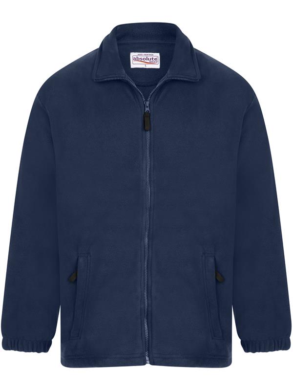 Absolute Apparel Heritage 320 Fleece FZ Adult in Navy