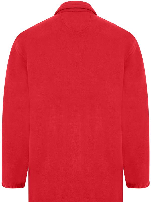 Absolute Apparel Heritage 320 Fleece FZ Adult in Red