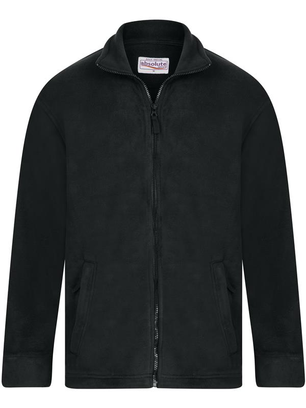 Absolute Apparel Brumal 280 Fleece FZ Adult in Black Opal