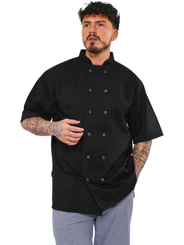 BonChef Danny Short Sleeve Chef Jacket Unisex 240 Adult