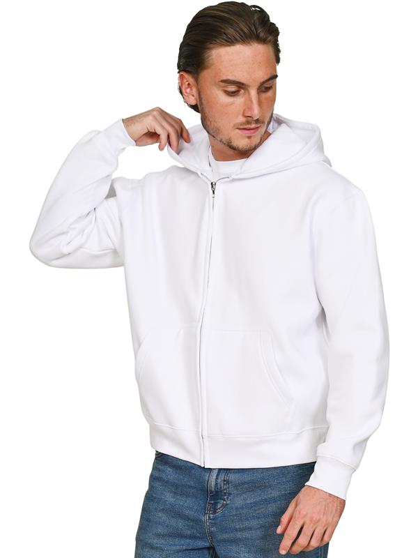 Casual Classics Premium Combed 330 Boxy Oversize Fit Zip Hood Adult