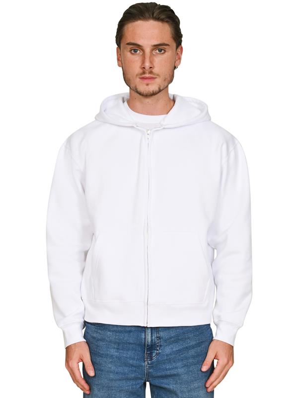 Casual Classics Premium Combed 330 Boxy Oversize Fit Zip Hood Adult