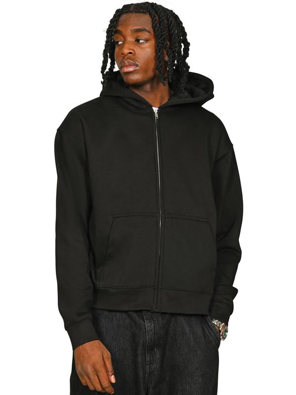 Casual Classics Premium Combed 330 Boxy Oversize Fit Zip Hood Adult