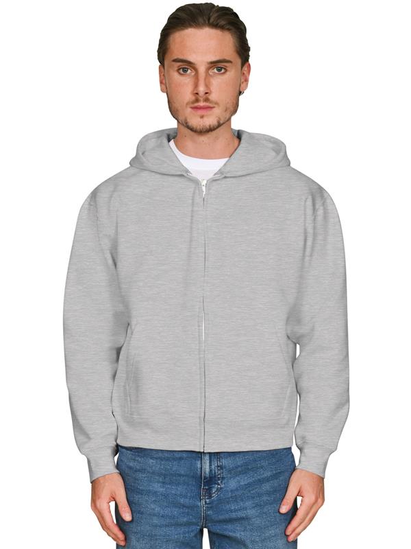 Casual Classics Premium Combed 330 Boxy Oversize Fit Zip Hood Adult