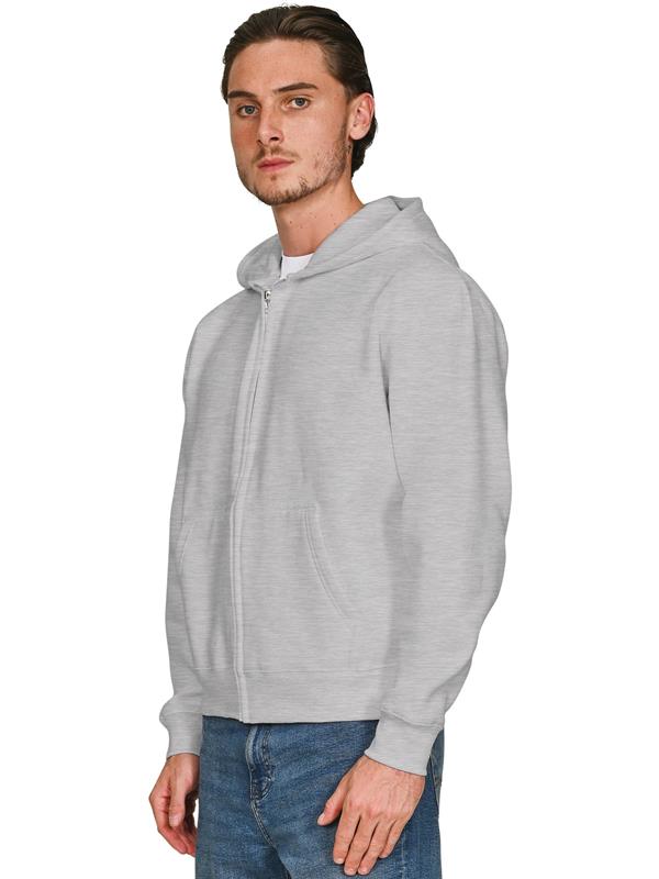 Casual Classics Premium Combed 330 Boxy Oversize Fit Zip Hood Adult