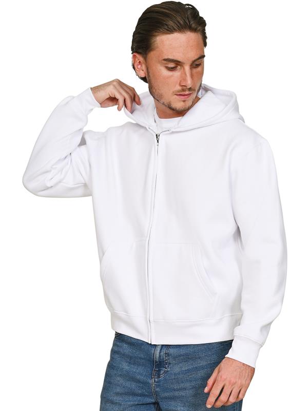 Casual Classics Premium Combed 330 Boxy Oversize Fit Zip Hood Tall Adult