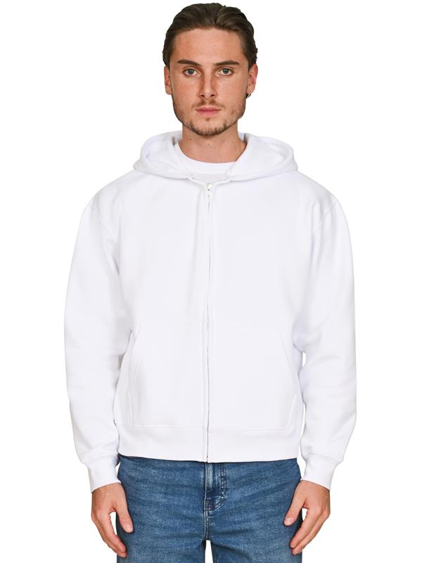 Casual Classics Premium Combed 330 Boxy Oversize Fit Zip Hood Tall Adult
