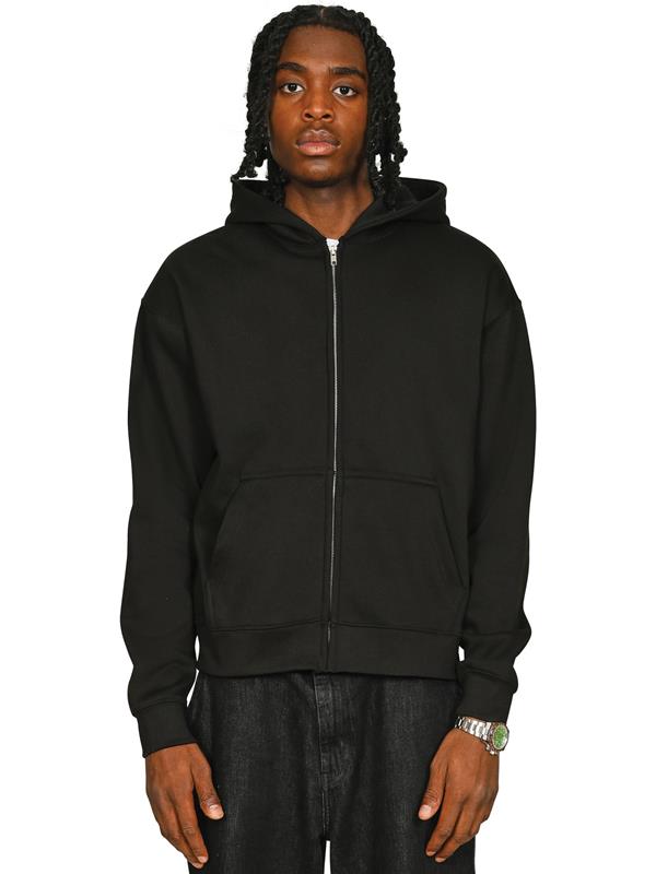 Casual Classics Premium Combed 330 Boxy Oversize Fit Zip Hood Tall Adult