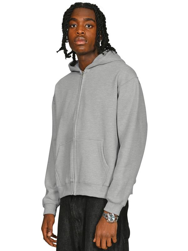 Casual Classics Premium Combed 330 Boxy Oversize Fit Zip Hood Tall Adult