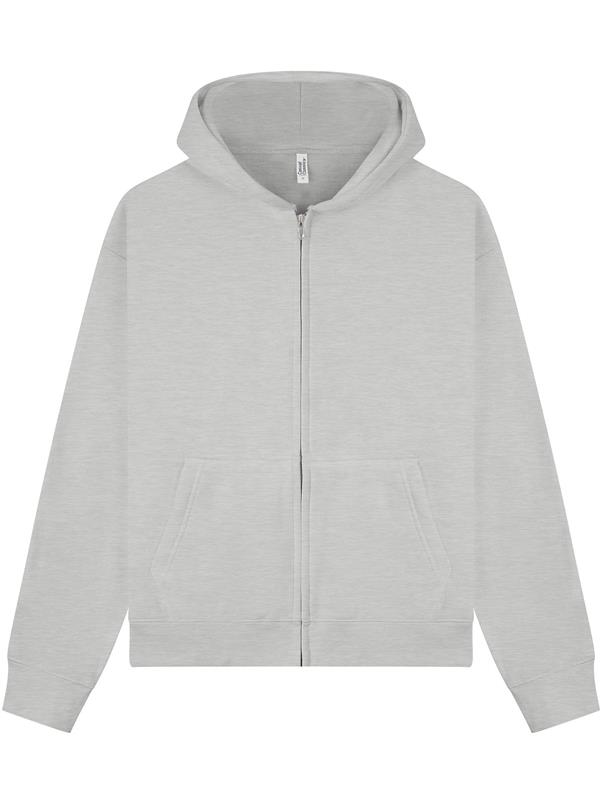 Casual Classics Premium Combed 330 Boxy Oversize Fit Zip Hood Tall Adult