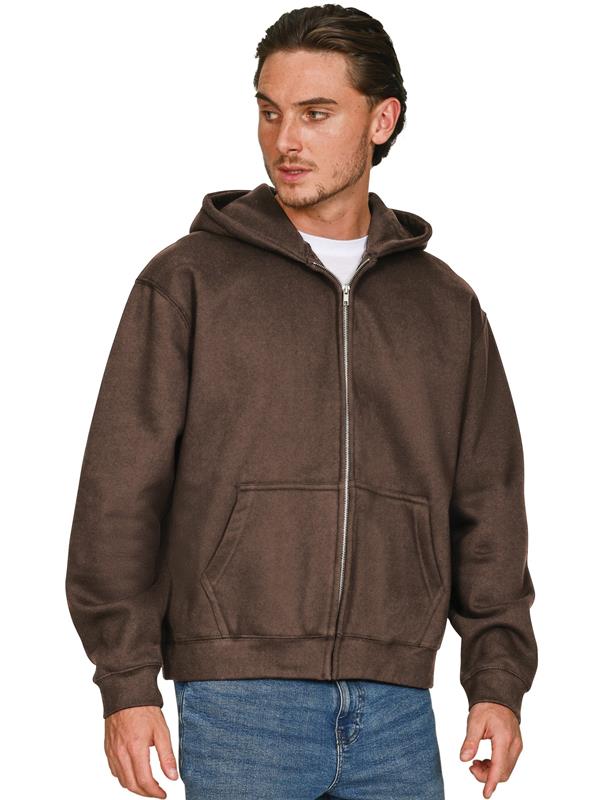 Casual Classics Premium Combed 330 Acid Boxy Oversize Fit Zip Hood Adult