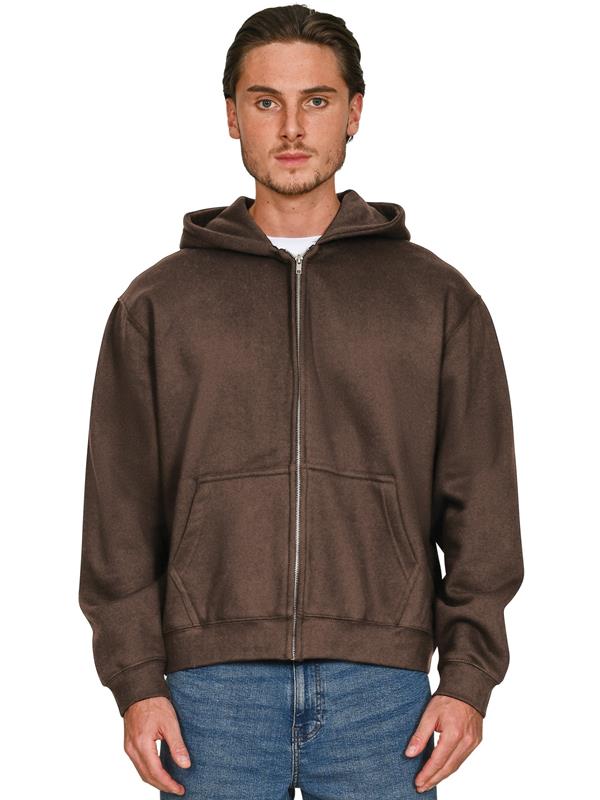 Casual Classics Premium Combed 330 Acid Boxy Oversize Fit Zip Hood Adult
