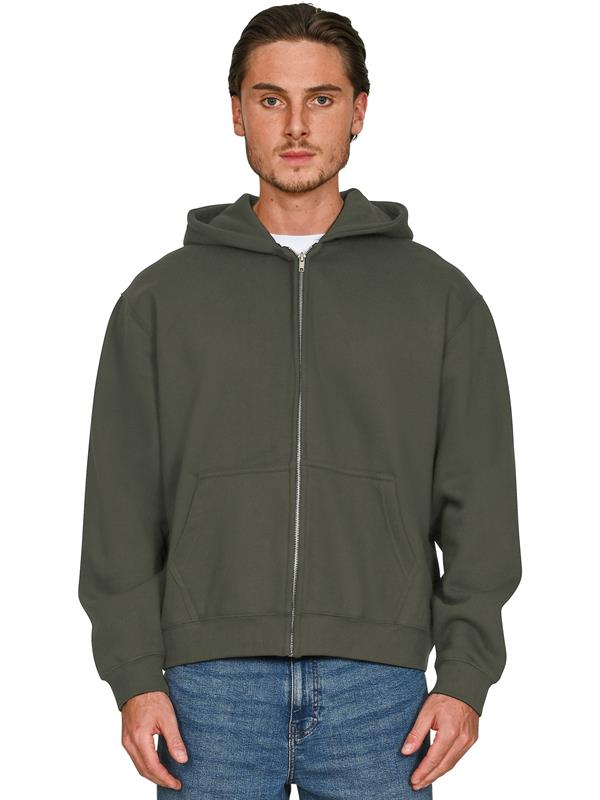 Casual Classics Premium Combed 450 Boxy Oversize Fit Zip Hood Adult