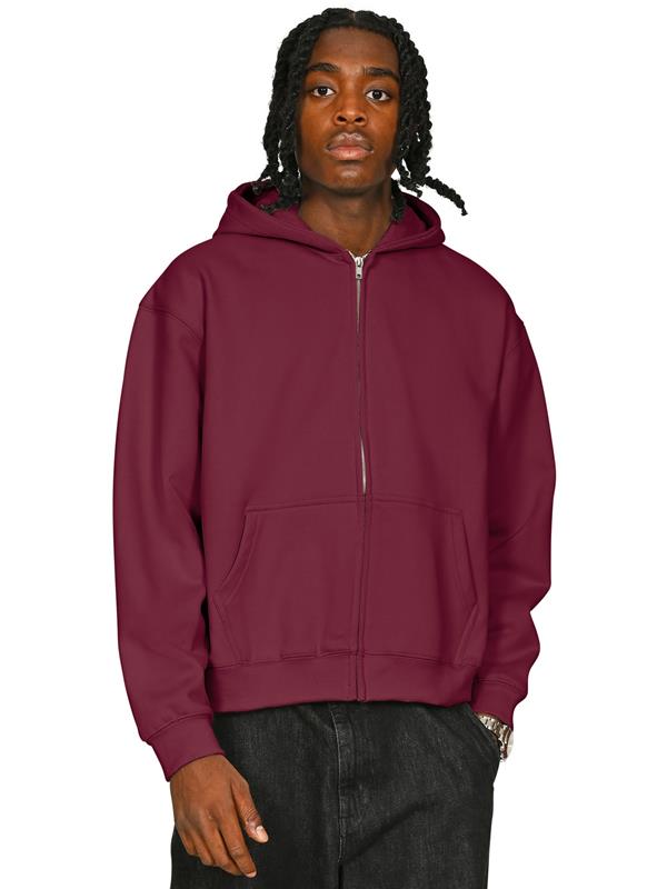 Casual Classics Premium Combed 450 Boxy Oversize Fit Zip Hood Adult