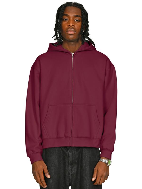 Casual Classics Premium Combed 450 Boxy Oversize Fit Zip Hood Adult