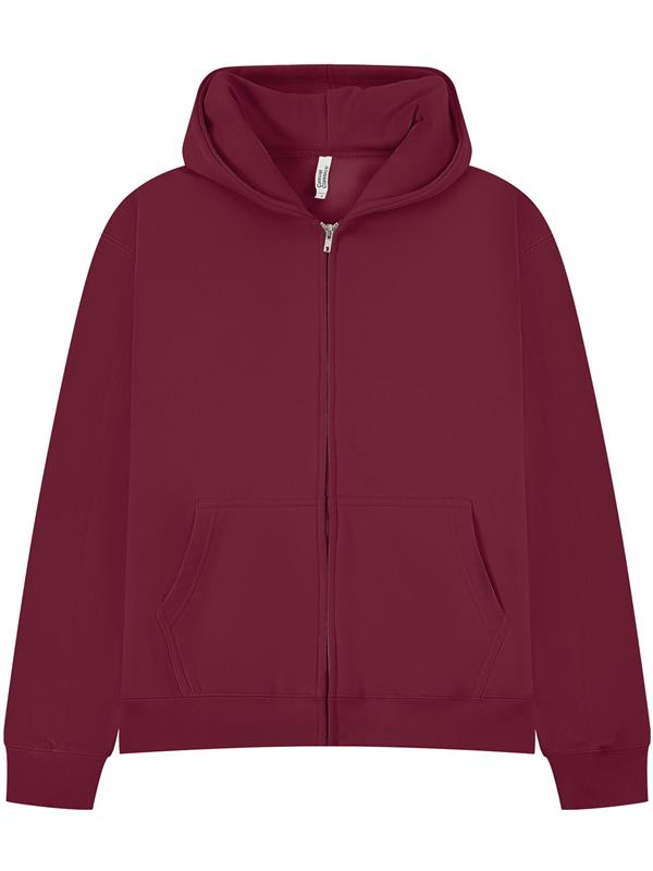 Casual Classics Premium Combed 450 Boxy Oversize Fit Zip Hood Adult