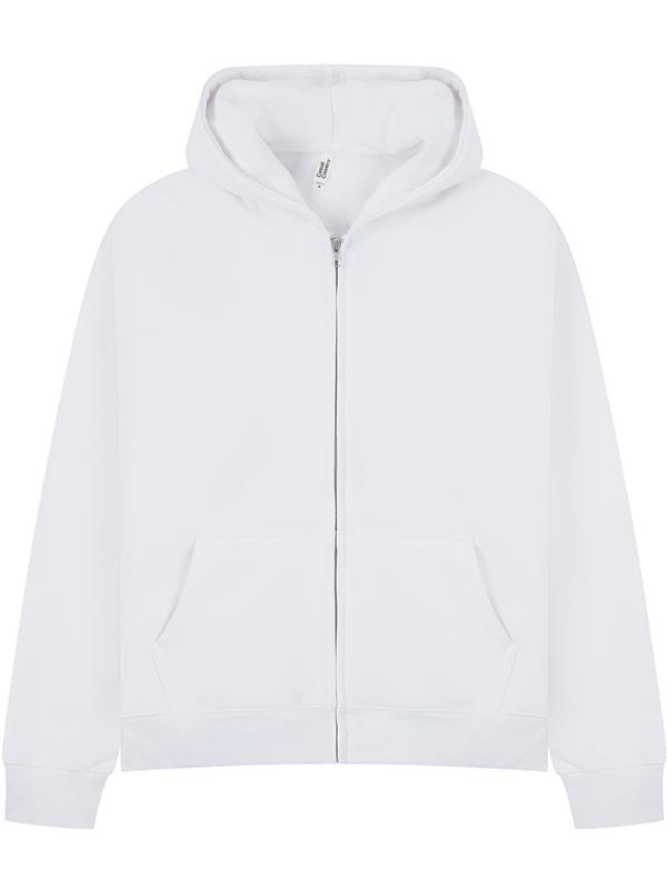 Casual Classics Premium Combed 450 Boxy Oversize Fit Zip Hood Adult
