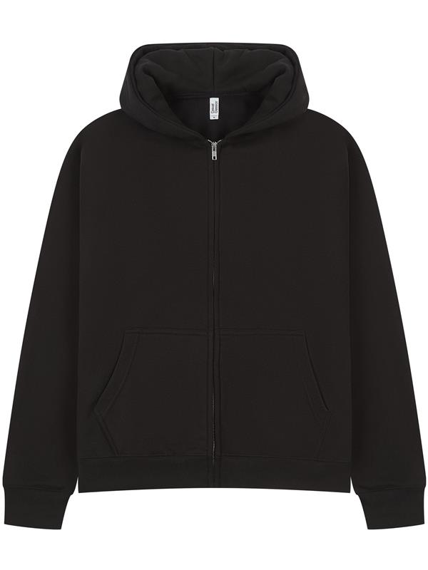 Casual Classics Premium Combed 450 Boxy Oversize Fit Zip Hood Adult