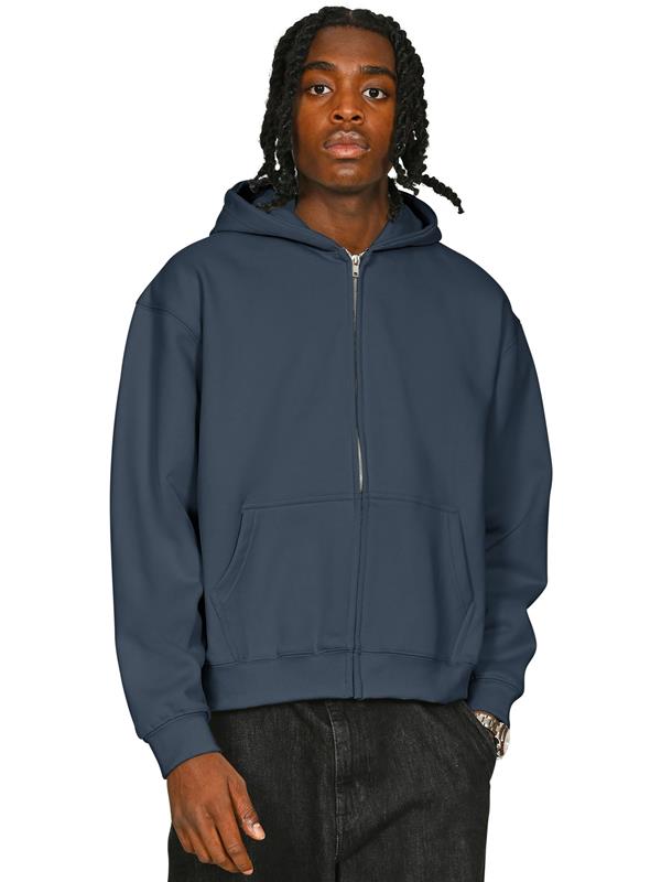 Casual Classics Premium Combed 450 Boxy Oversize Fit Zip Hood Adult