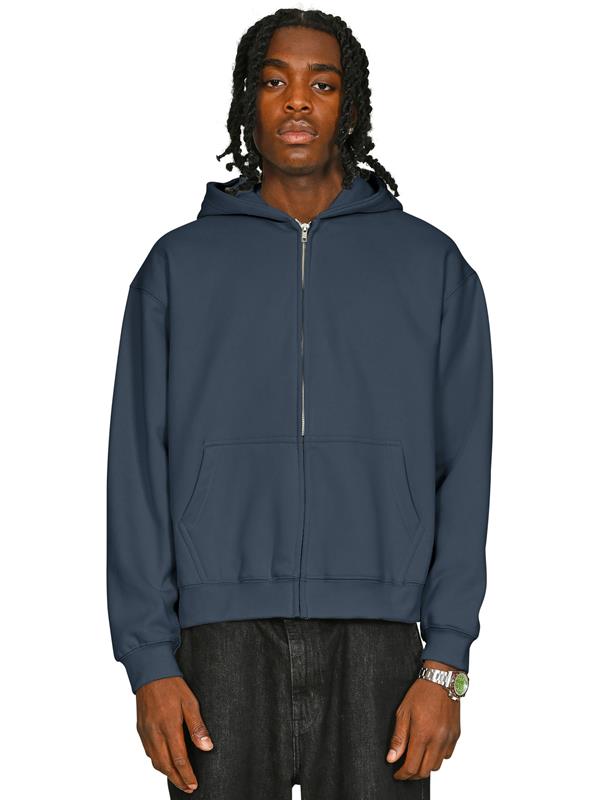 Casual Classics Premium Combed 450 Boxy Oversize Fit Zip Hood Adult