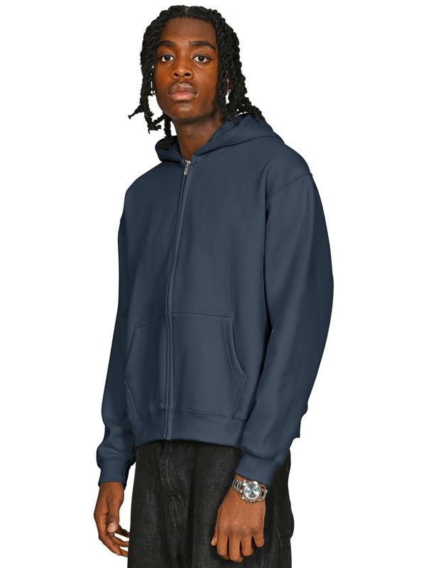 Casual Classics Premium Combed 450 Boxy Oversize Fit Zip Hood Adult