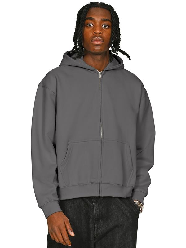 Casual Classics Premium Combed 450 Boxy Oversize Fit Zip Hood Adult