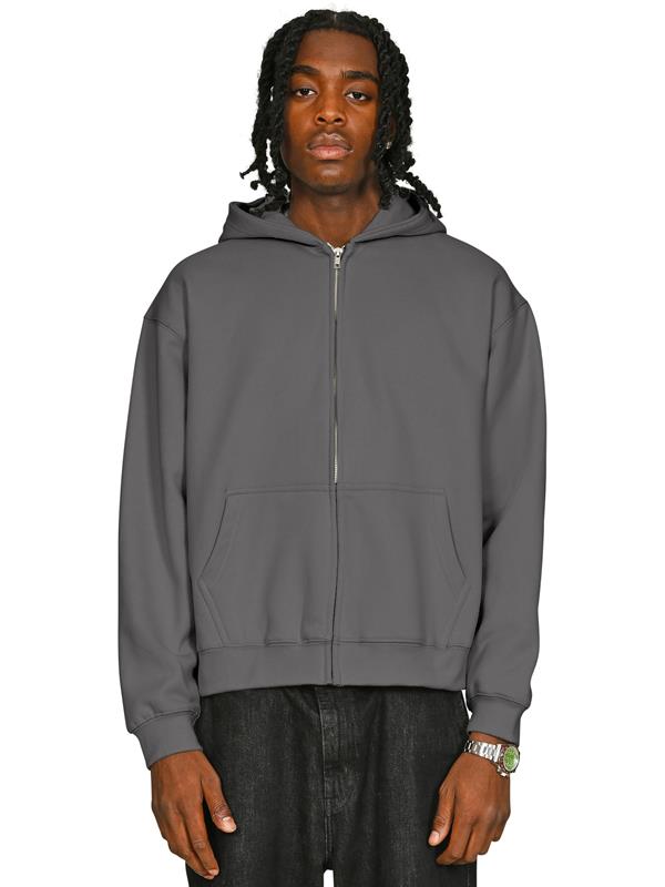 Casual Classics Premium Combed 450 Boxy Oversize Fit Zip Hood Adult