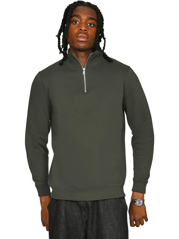 Casual Classics Core Combed 280 Regular Fit Quarter Zip Sweat Adult