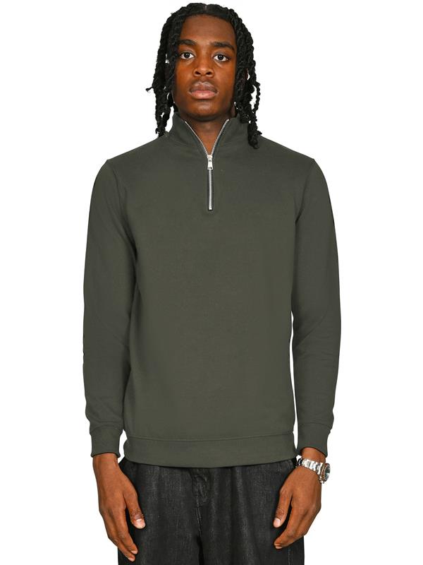 Casual Classics Core Combed 280 Regular Fit Quarter Zip Sweat Adult