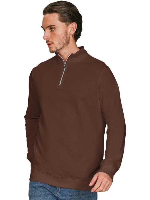 Casual Classics Core Combed 280 Regular Fit Quarter Zip Sweat Adult
