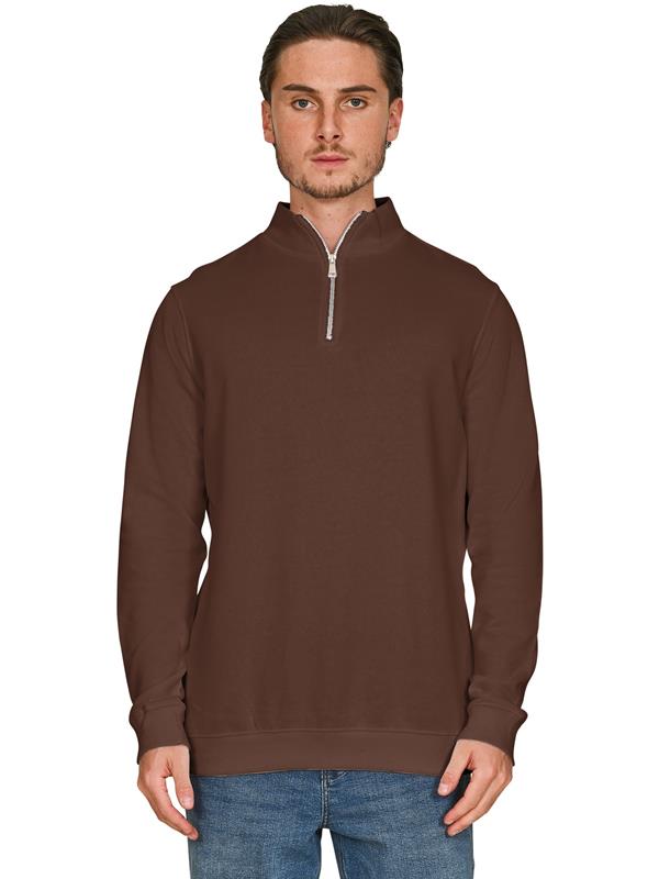Casual Classics Core Combed 280 Regular Fit Quarter Zip Sweat Adult