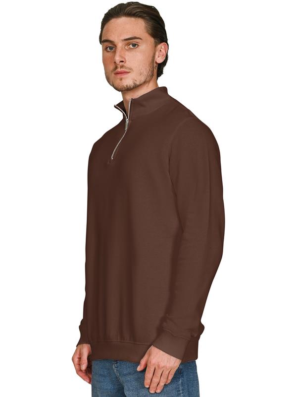 Casual Classics Core Combed 280 Regular Fit Quarter Zip Sweat Adult