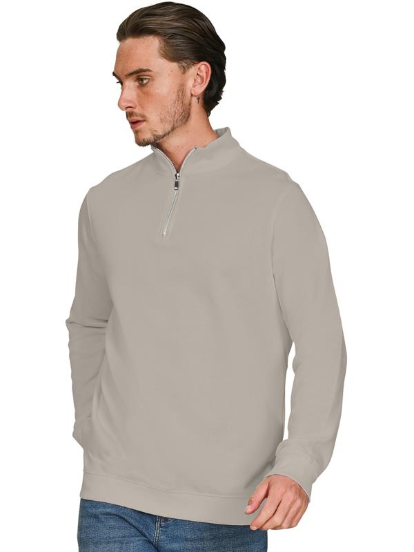 Casual Classics Core Combed 280 Regular Fit Quarter Zip Sweat Adult
