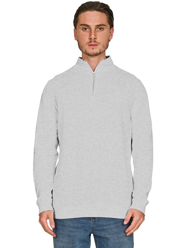 Casual Classics Core Combed 280 Regular Fit Quarter Zip Sweat Adult