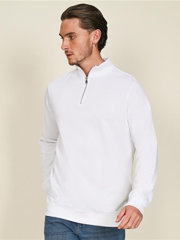 Casual Classics Core Combed 280 Regular Fit Quarter Zip Sweat Adult