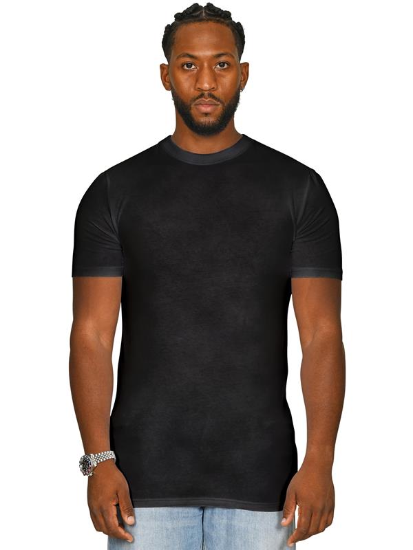 Casual Classics Core Combed 180 Acid Muscle Fit Tee Adult in Acid Black