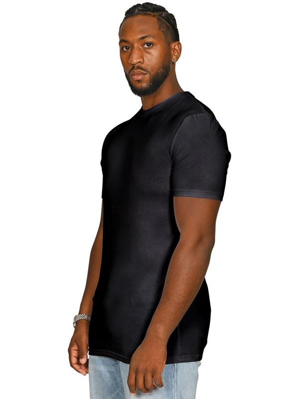 Casual Classics Core Combed 180 Acid Muscle Fit Tee Adult in Acid Black