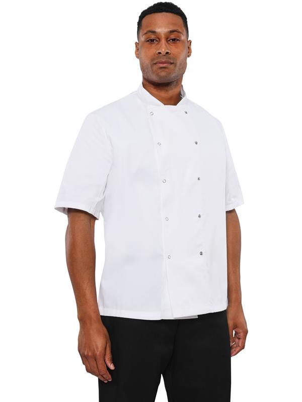 Dennys Chef Short Sleeve Jacket 200 Adult
