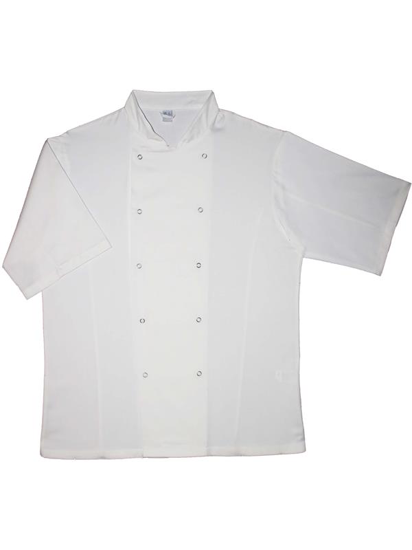 AFD By Dennys Budget Chef Jacket Short Sleeved 200 Adult