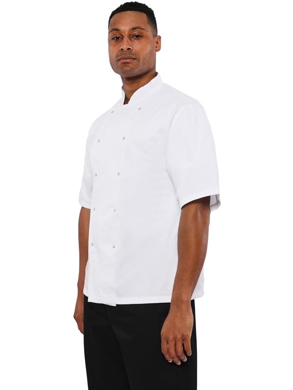 AFD By Dennys Budget Chef Jacket Short Sleeved 200 Adult