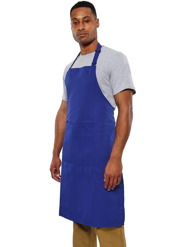 Dennys Full Length Recycled Bib Apron With Pocket 200 Adult