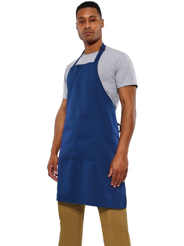 Dennys Full Length Recycled Bib Apron With Pocket 200 Adult