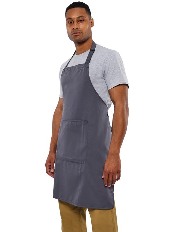 Dennys Full Length Recycled Bib Apron With Pocket 200 Adult