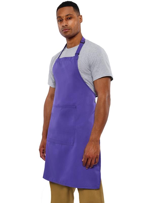 Dennys Full Length Recycled Bib Apron With Pocket 200 Adult