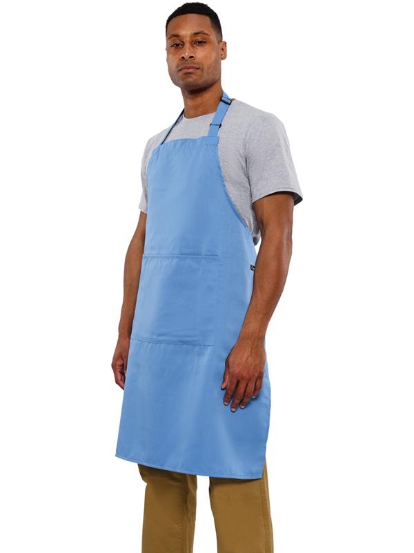 Dennys Full Length Recycled Bib Apron With Pocket 200 Adult